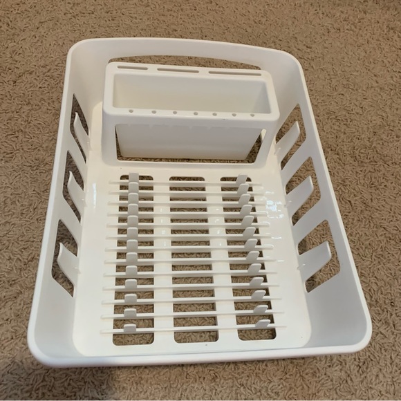 Mainstays Dish Drying Rack with Utensil Holder - Picture 7 of 7